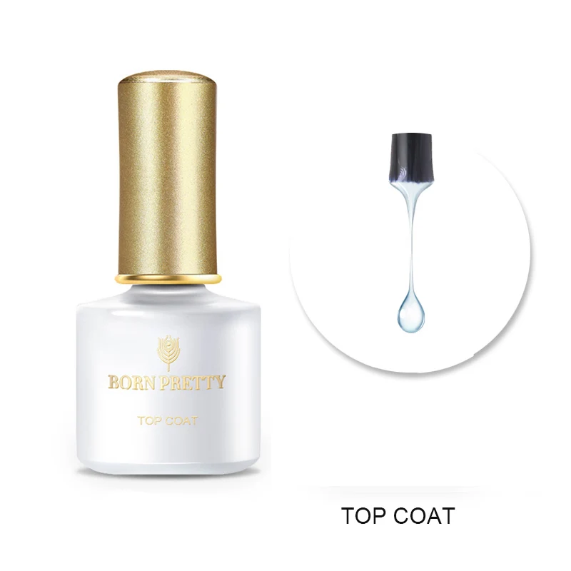 Top Coat BORN PRETTY 5D Гель-лак для ногтей с эффектом «кошачий глаз» 5 мл Магнитный замачивающий УФ гель-Лаки звездное небо нефритовый эффект лак черная основа - Цвет: Top Coat