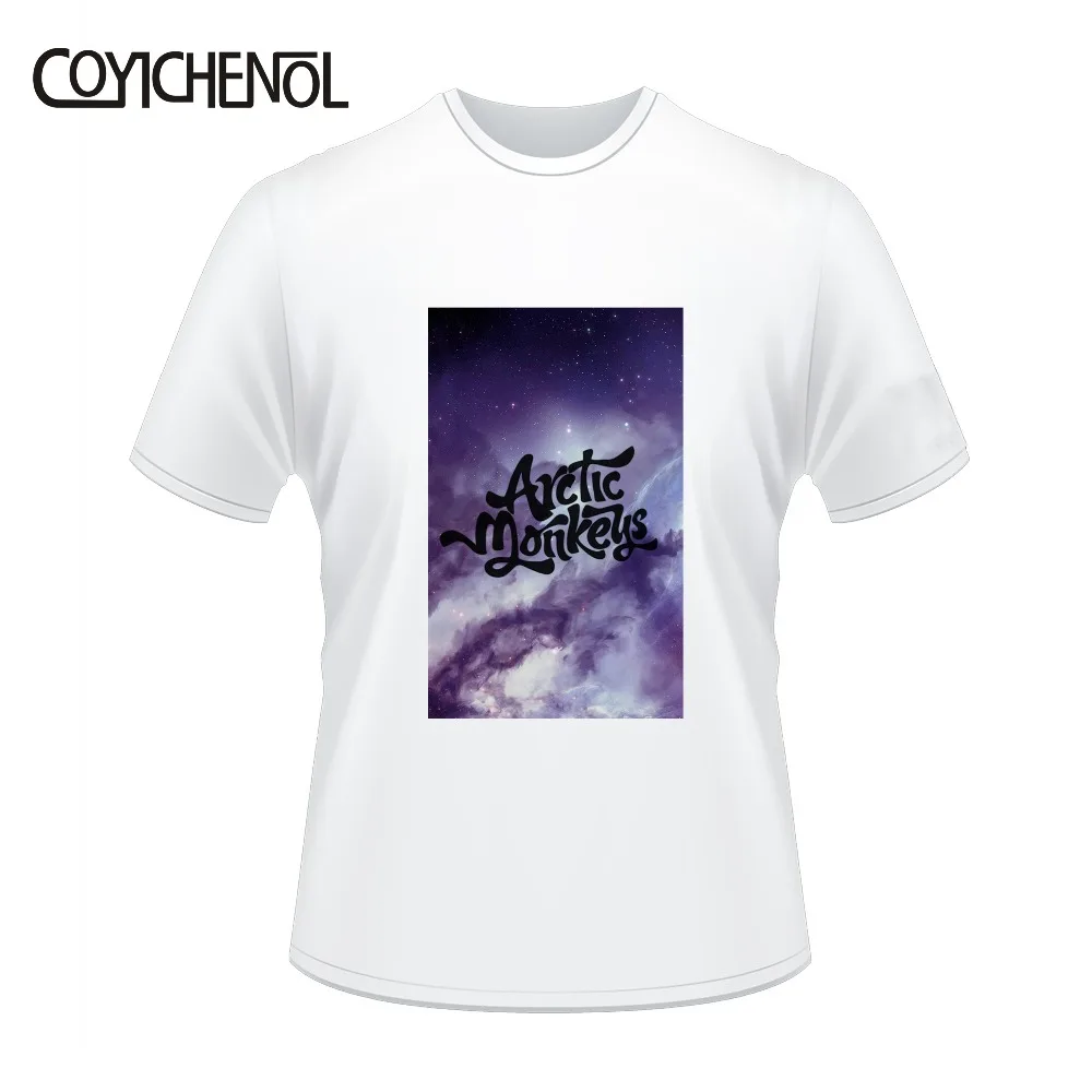 Arctic Monkeys oversized customize tshirt woman plus size solid color o-neck tee cute 6xl ladies kawaii short sleeves top | Женская
