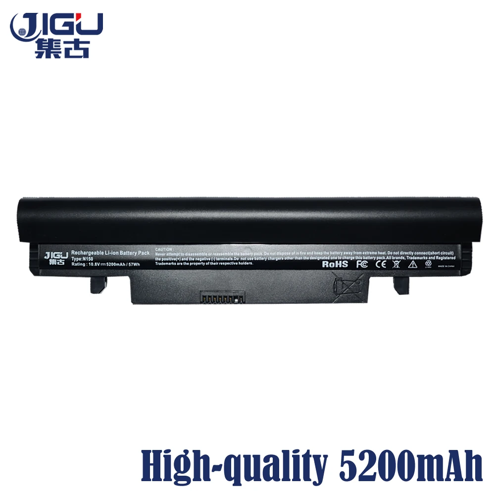 JIGU 6 ячеек батареи ноутбука для Samsung NP-N150 NT-N148