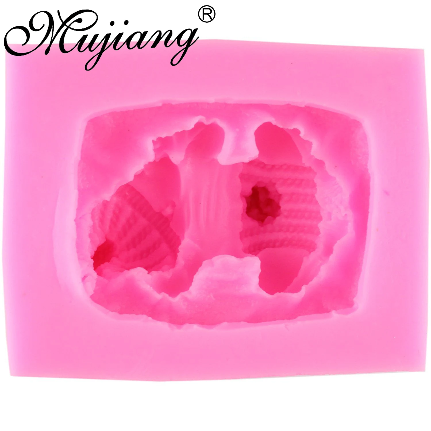 Муцзян Сделай Сам Спящий ребенок делая конфеты помадной силиконовые формы