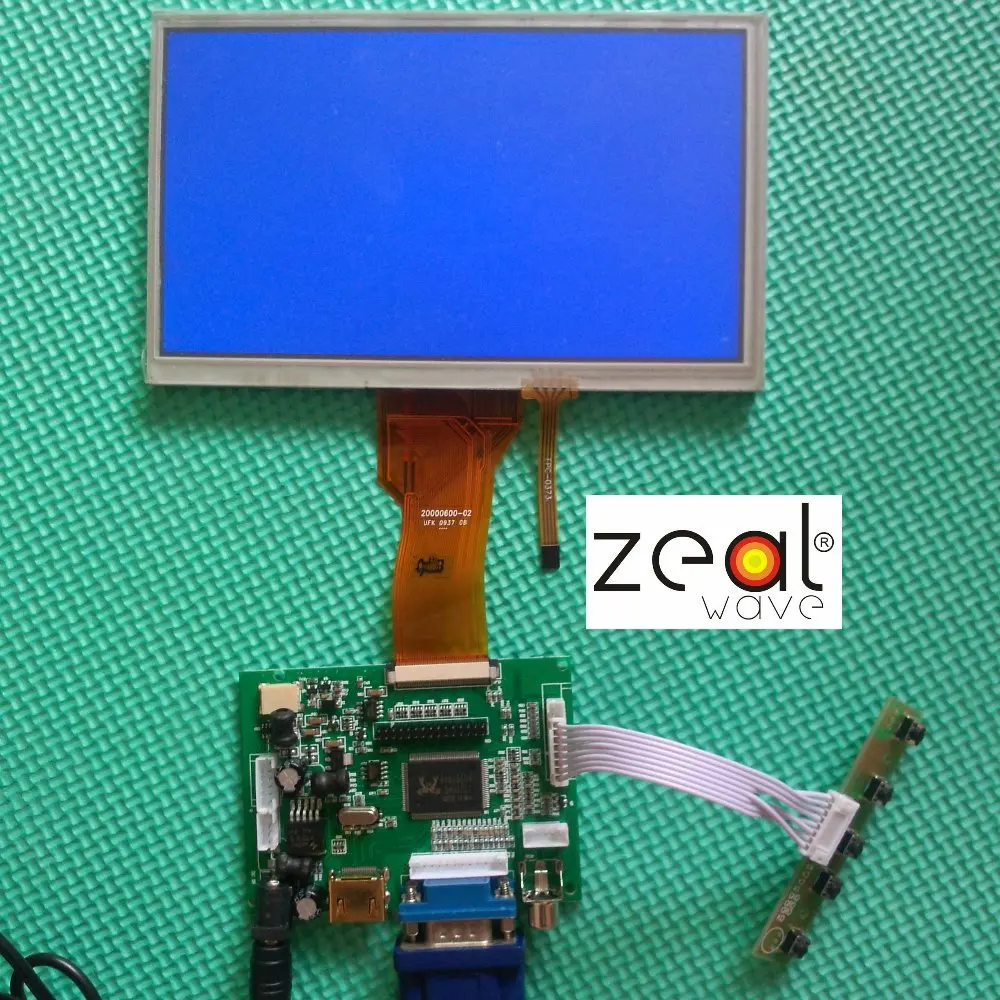 50-контактный 7-дюймовый TFT ЖК-модуль + сенсорная панель HDMI и VGA 2AV A/D плата 800*480