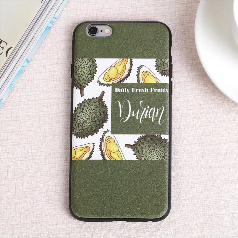 Cute Cartoon Fruits Watermelon Banana Soft Slim Coque Cases for Apple iPhone 6 6s Phone Case Silicone Capa Cover IPhone |