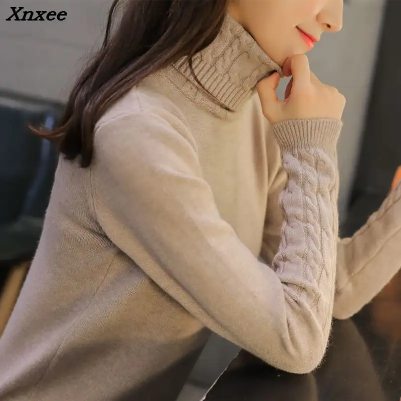 

han edition of the new twist render unlined upper garment of cultivate morality sweater with thick sweater sets female Xnxee