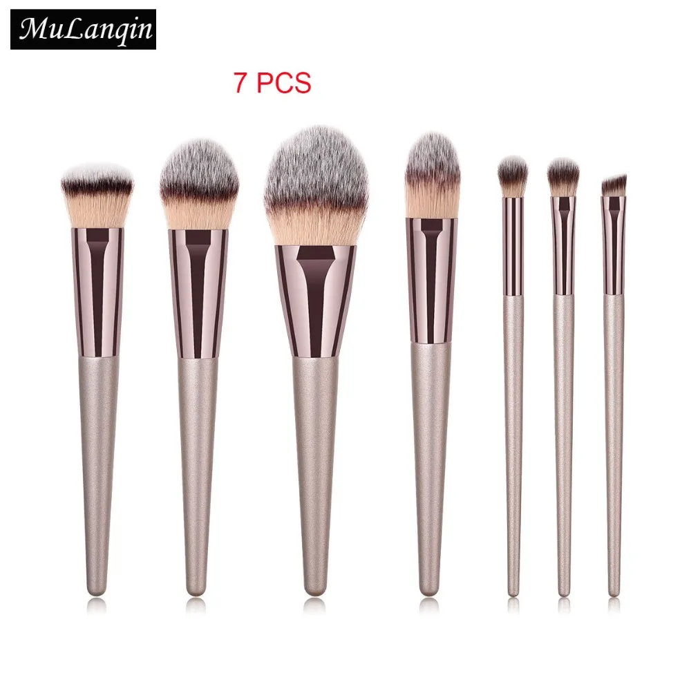 10 шт. кисти для макияжа Профессиональный Пудра Косметика Make Up Brush Set Синтетический