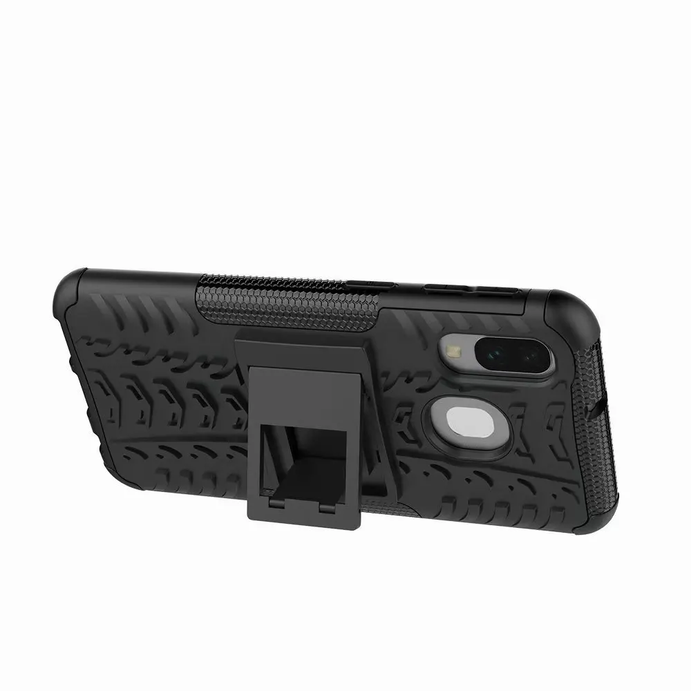 Чехол для samsung Galaxy A40, чехол для samsung A40, прочный бронированный бампер, ударопрочный жесткий ТПУ силиконовый чехол для телефона, держатель