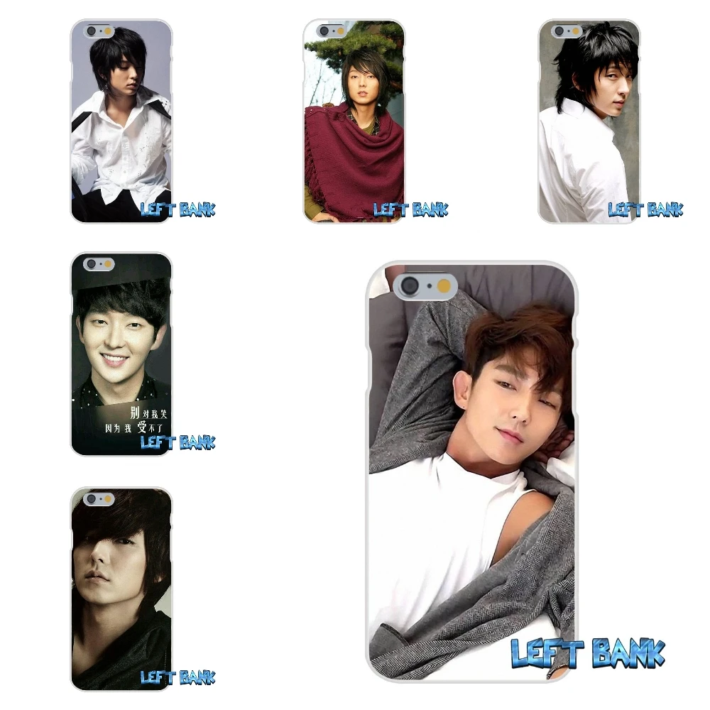 LEE JOON GI Мягкий Силиконовый ТПУ Прозрачный чехол для Samsung Galaxy Note 3 4 5 S4 S5 MINI S6 S7 edge|case