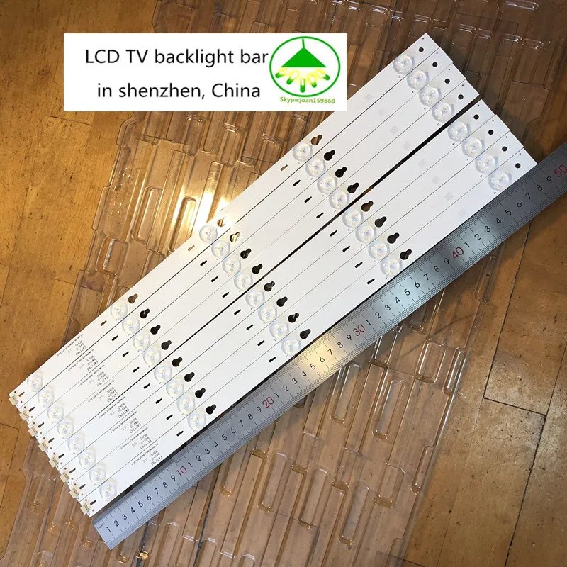 8 шт./лот 100% новая светодиодная подсветка хорошего качества для TCL B48A858U B48A538 Light Bar