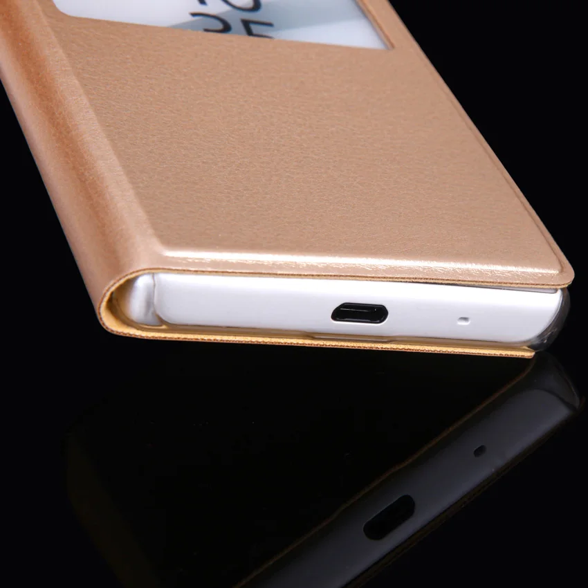 Чехол раскладушка кожаный чехол для sony Xperia Z5 Compact Z 5 мини XperiaZ5 Z5mini Z5Compact E5823 E5803