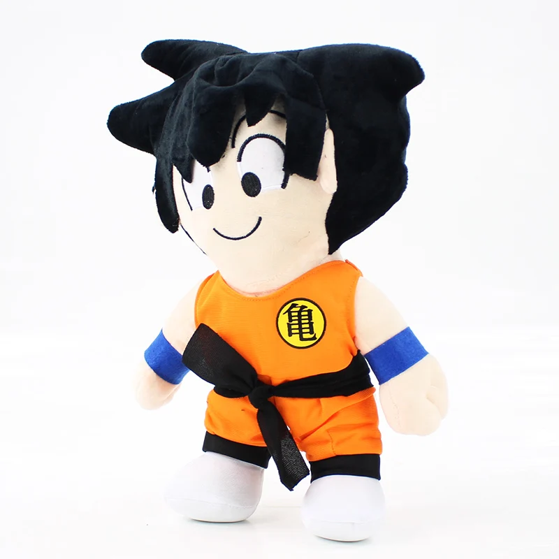 33 см новые милые Мультяшные стрекозы плюшевые игрушки Dragon Ball Z Super Saiyan Son Goku мягкие куклы