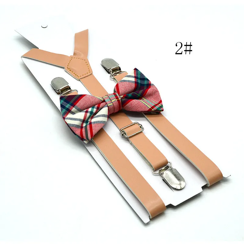 2Type 2cm 120cm SHOWERSMILE, женские кожаные подтяжки, хаки, мужские подтяжки с галстуком-бабочкой, британский стиль, одноцветные, унисекс, Y, сзади, регулируемые, для брюк - Цвет: 2Type 2cm 120cm