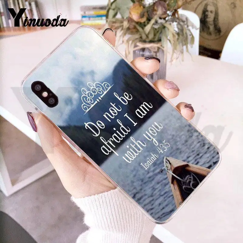 Прозрачный чехол Yinuoda для iPhone 8 7 6 6S Plus X XS XR SE 5C11 11pro 11promax|Бамперы| |