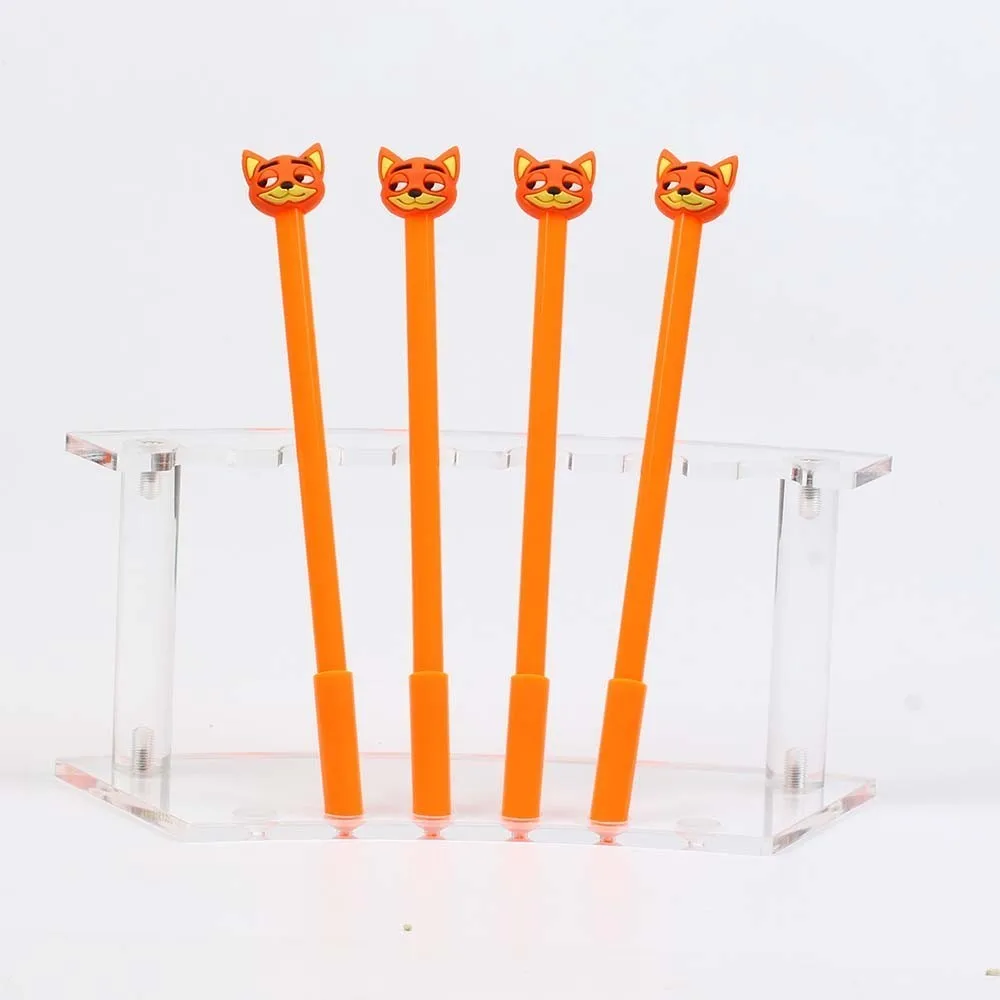 1 Piecce Lytwtw's Cute Cartoon Animals Bear Fox Gel Pens Kawaii Stationery Material Office School Supplies Kids Gifts | Канцтовары