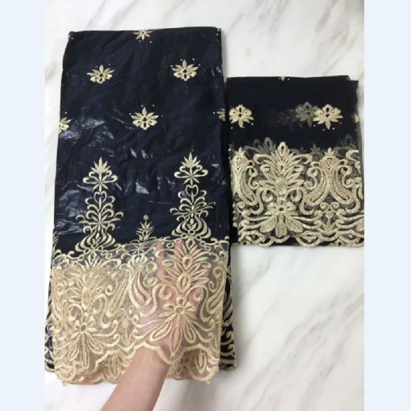 Bazin brode getzner в сетку кружева жаккард ткань со стразами 2018 бассейна riche tissu africain с 2yds