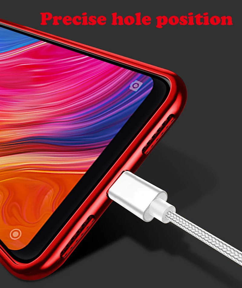 Магнитный чехол из закаленного стекла для Xiaomi Redmi Note 5 6 7 Mi 8 9 SE lite F1 100 шт./лот |