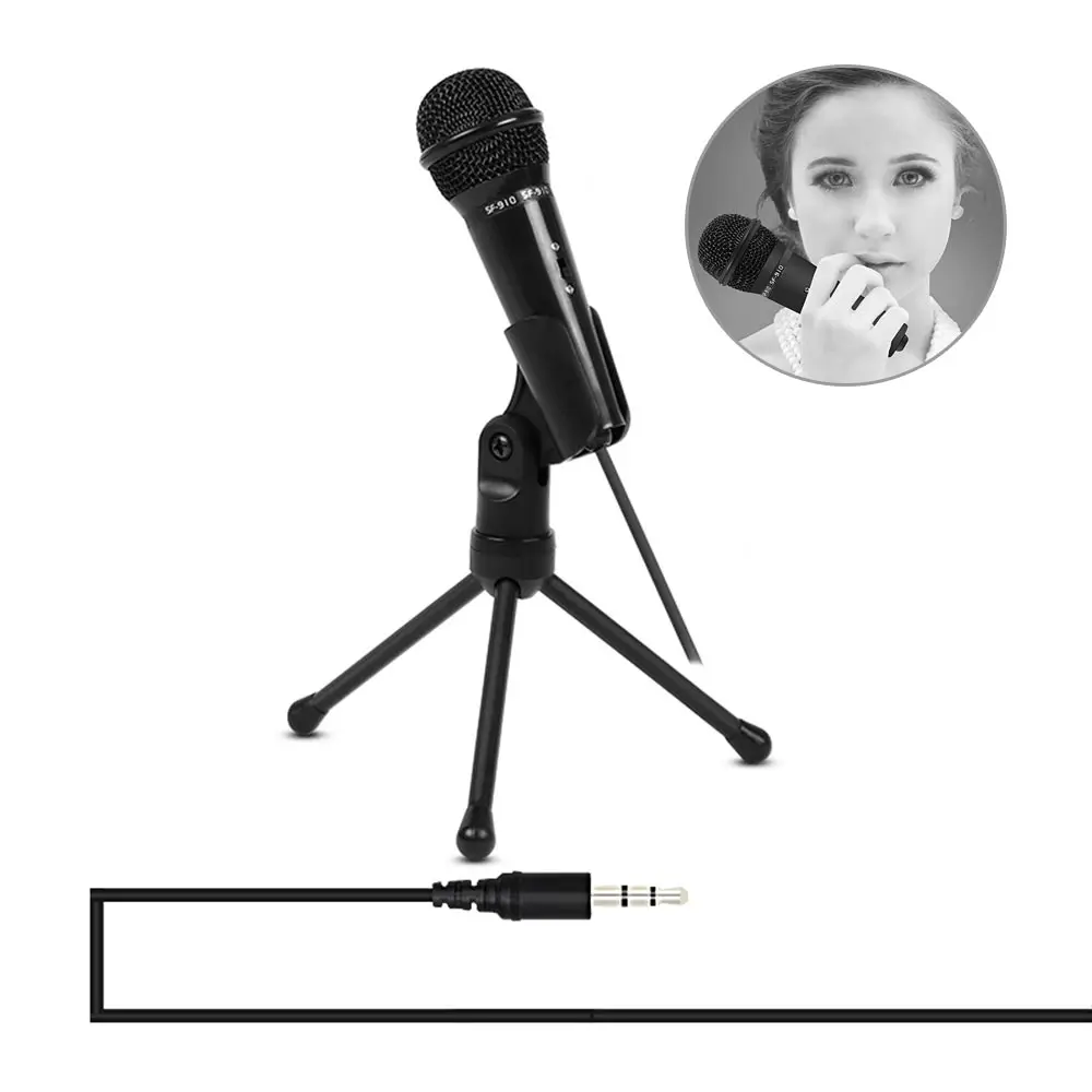 WholesaleProfessional SF 910 компьютерный микрофон проводной динамик портативный кронштейн