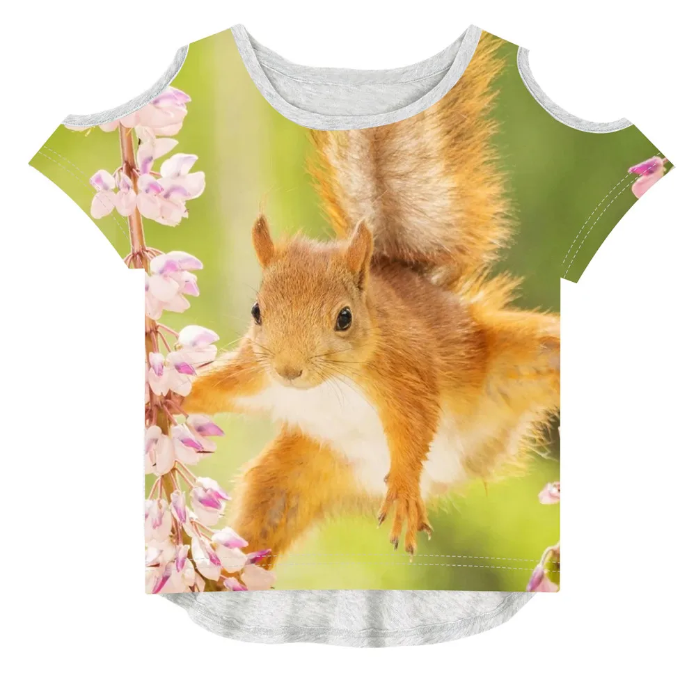 Детская летняя футболка с 3D принтом БелКА|Тройники| |