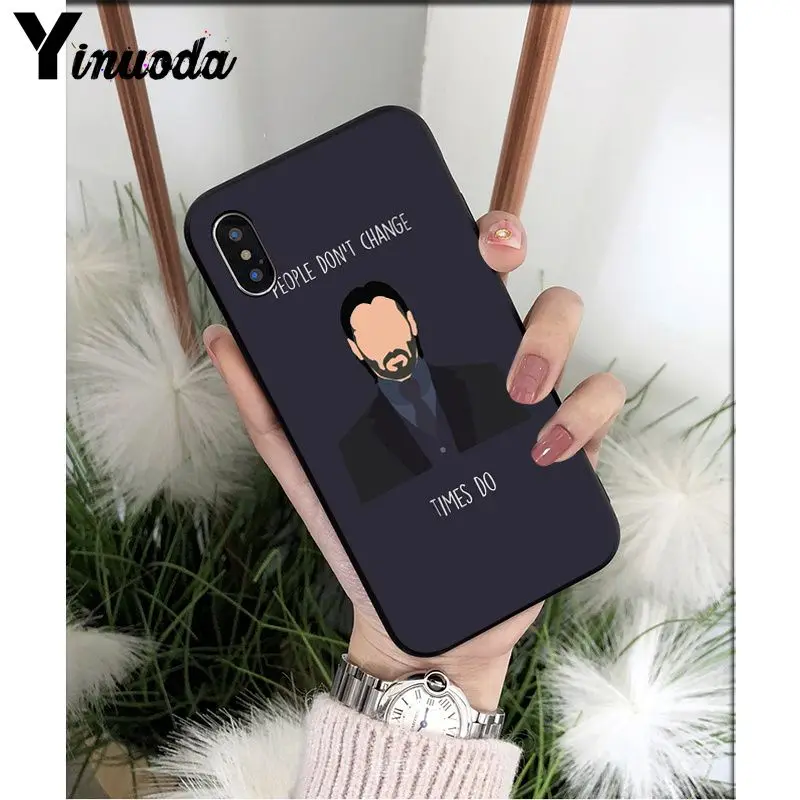 Yinuoda John Wick Black Soft Shell Phone Cover for Apple iPhone 8 7 6 6S Plus X XS MAX 5 5S SE XR Mobile Cases | Мобильные телефоны