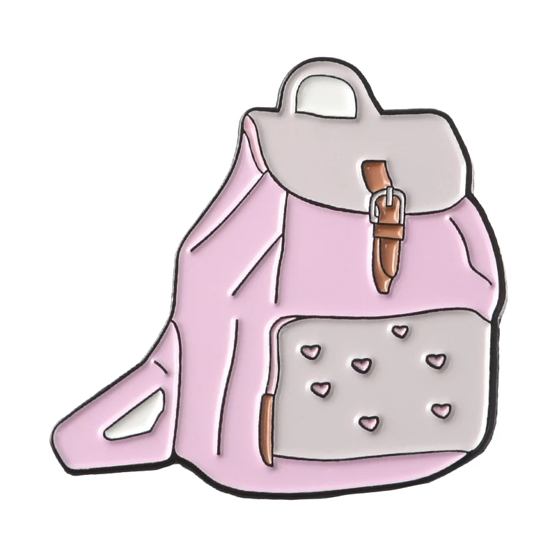 Student’s morning Enamel pins Alarm clock Toothbrush Toothpaste Toast bread Travel cup Bag Pins Button Brooch Metal Badge Gift | Украшения