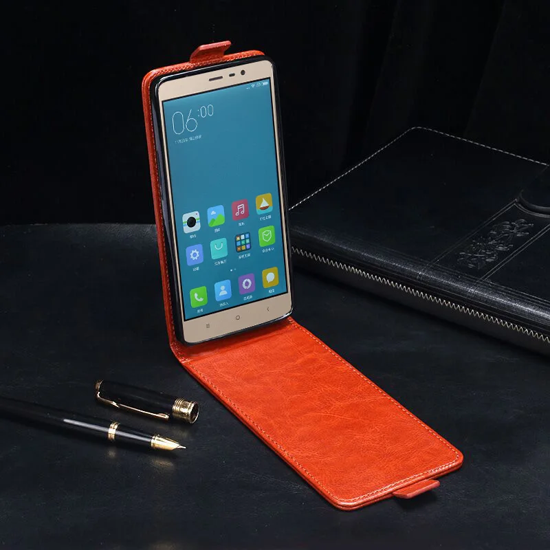 Чехол-подставка для Xiaomi Redmi Note 3 Pro Prime Special Edition SE 152 мм кожаный | Мобильные телефоны