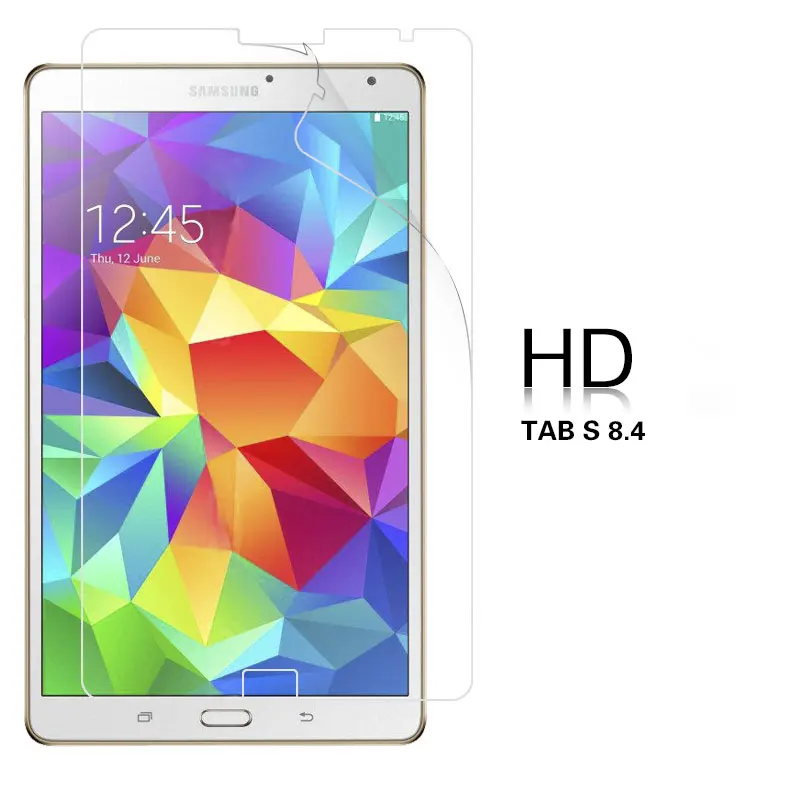 Глянцевая прозрачная пленка HD против царапин для Samsung GALAXY Tab S 8 4 T700 дюйма матовая