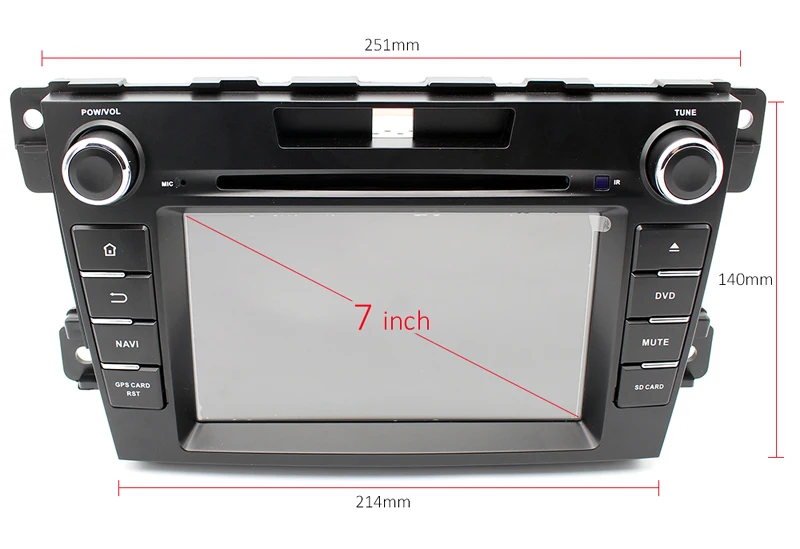 GreenYi 4G ram Android 9 0 автомобильный DVD для Mazda CX 7 CX7 2012 2013 Восьмиядерный 32G rom радио gps