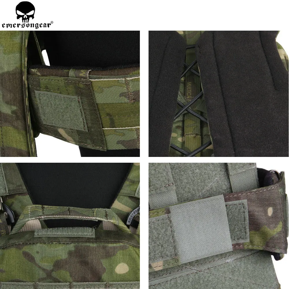 EMERSONGEAR CP AVS адаптивный жилет тяжелая версия военный для венгинга защитный