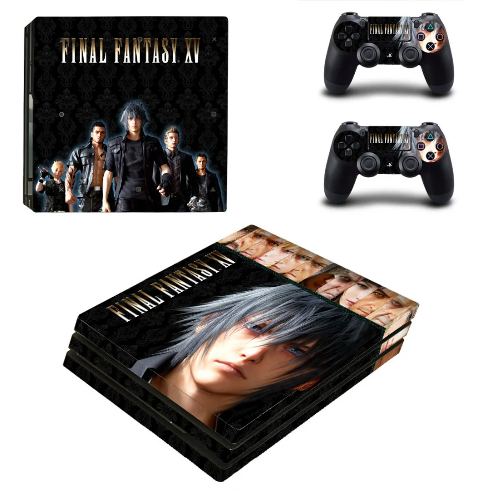 Final Fantasy наклейка PS4 Pro кожи Стикеры для sony Игровые приставки 4 консоль и контроллеры PS4 Pro кожи Стикеры s винил