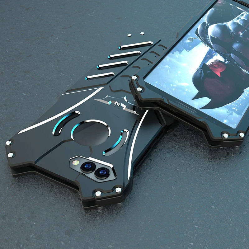 R just Luxury Doom Heavy Duty Armor металлический алюминиевый чехол для Huawei Nova 2 Nova2|Бамперы| |