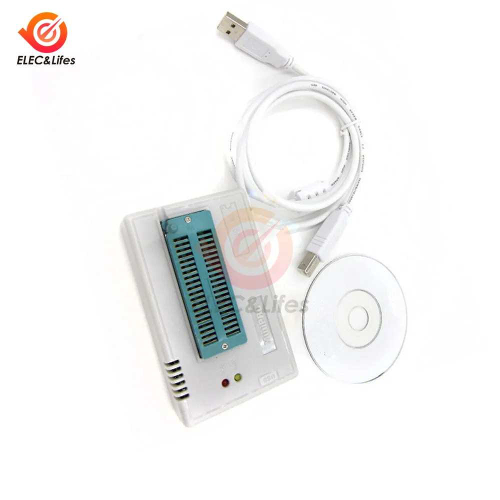 Программатор V8.33 TL866II Plus EEPROM PIC AVR TL866A TL866CS универсальный BIOS nand программатор 24 93 25 mcu