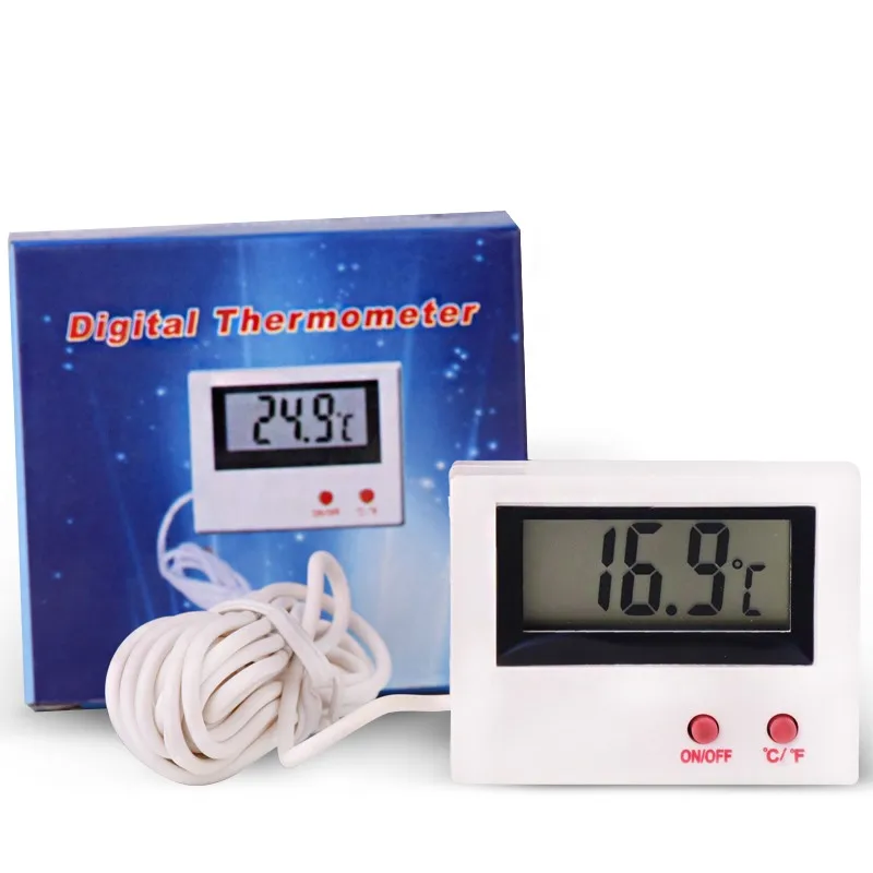 ht 5 thermometer electronic lcd digital temperature display external sensor integration especially for refrigerator free global shipping