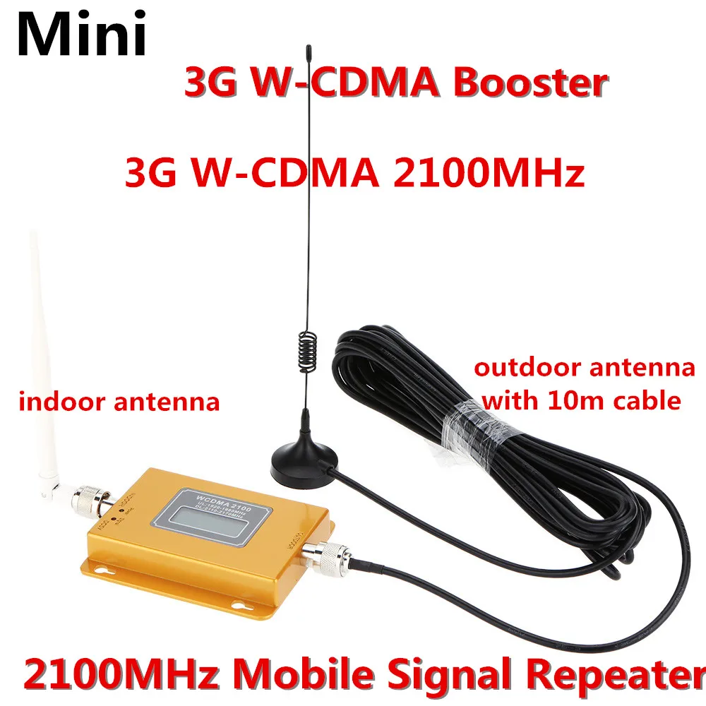 Крытый и открытый антенны 32ft усилитель сигнала 3g UMTS WCDMA2100MHz ЖК дисплей телефон Wi Fi