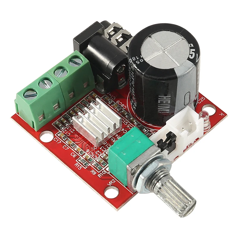 Aokin PAM8610 2x10 Вт мини стерео усилитель AMP аудио цифровой плата модуль 10 + 2 канальный