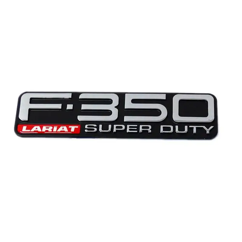 1 шт./лот Бесплатная доставка ABS F350 F 350 F350lariat Super Duty Авто эмблемы Стикеры