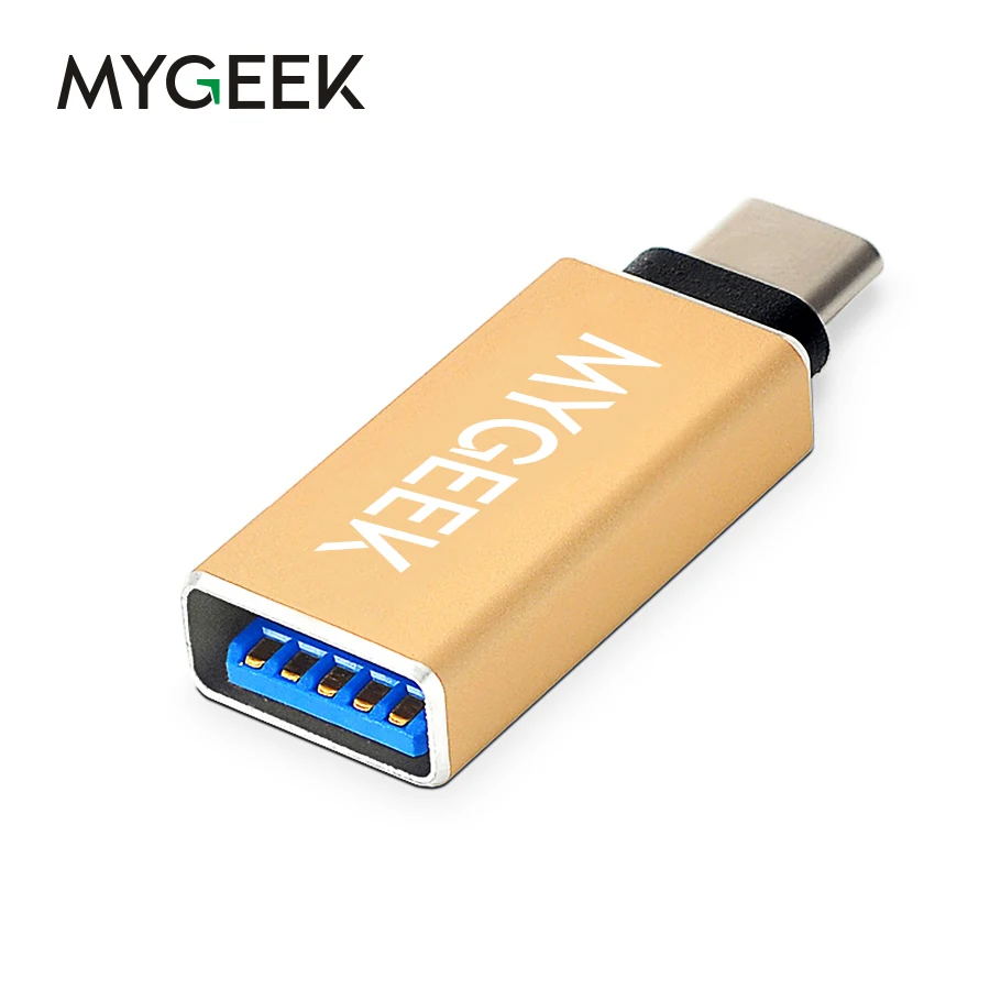 Mygeek USB-C OTG Тип USB c мужчина к 3.0 Женский адаптер для Macbook Google Chromebook Nokia Nexus zuk OnePlus |