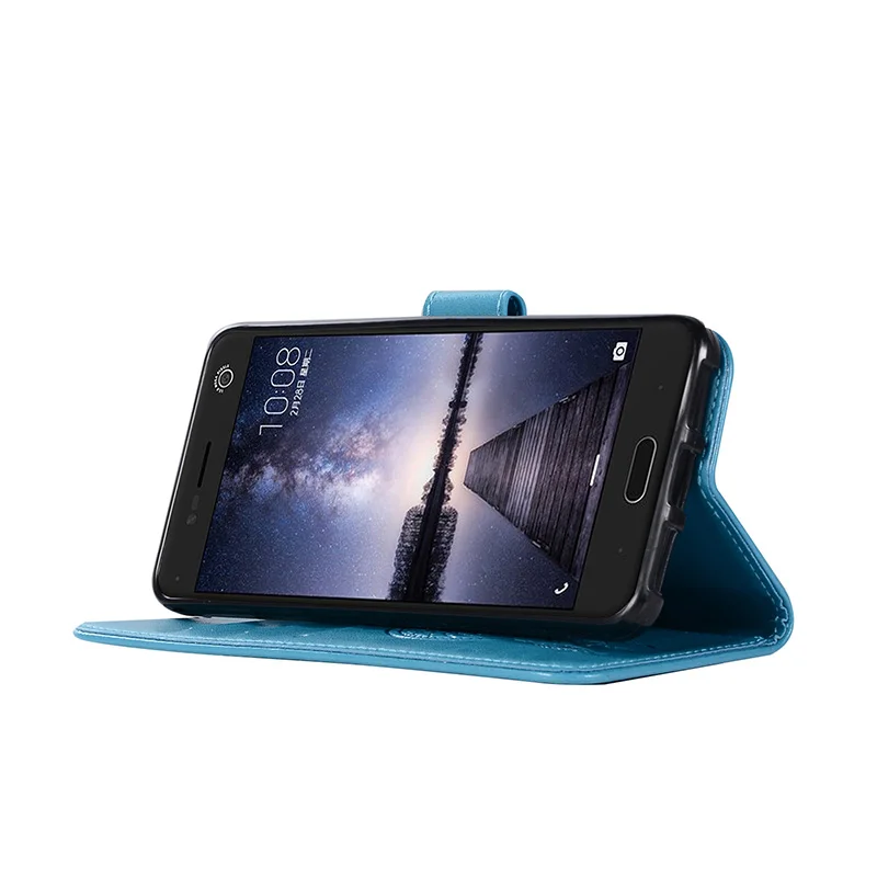 Роскошный чехол кошелек с подставкой для ZTE Blade V8 откидной Чехол из искусственной