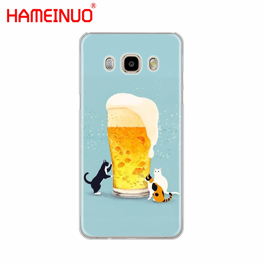 HAMEINUO пива Стекло пива летние Cocktai Еда крышка чехол для телефона для Samsung Galaxy J1 J2 J3 J5 J7 мини ACE prime