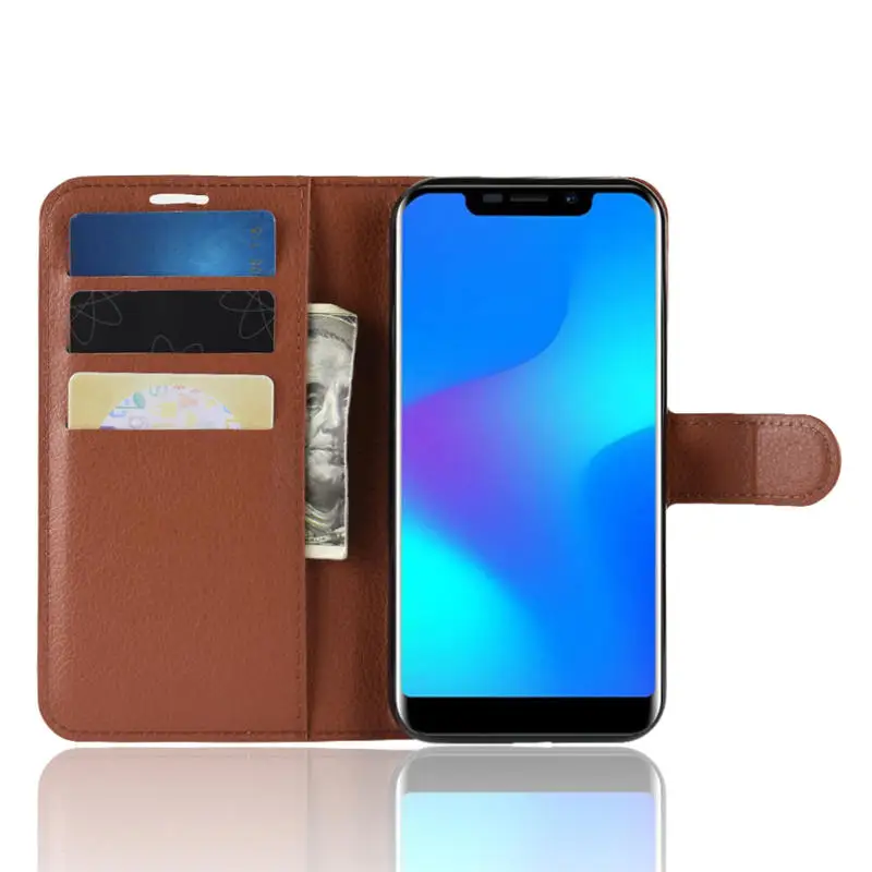 Чехол Doogee X70 чехол 5 дюйма кошелек обложка на заднюю панель из искусственной кожи