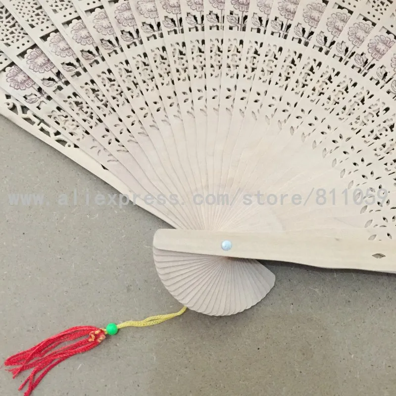 Бесплатная доставка 50 шт./лот деревянный вентилятор с ароматом подсолнуха