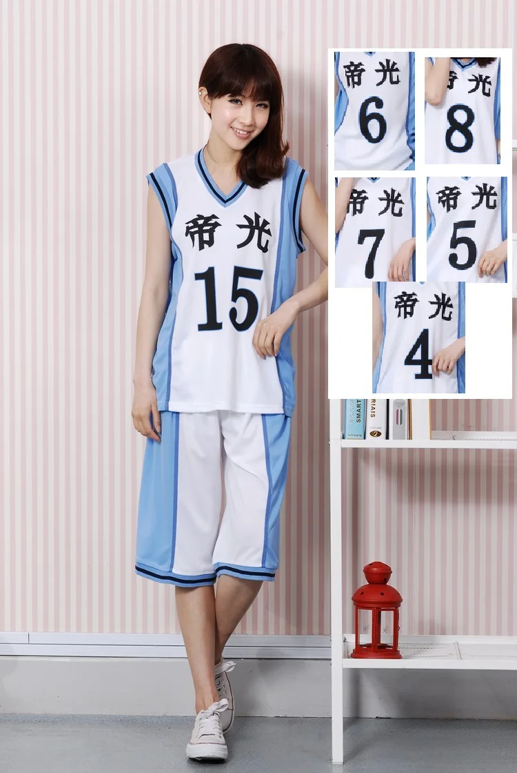 Костюм для косплея из аниме Kuroko no Basuke Teiko School Tetsuya|costume contest|costume hubcostume superman |