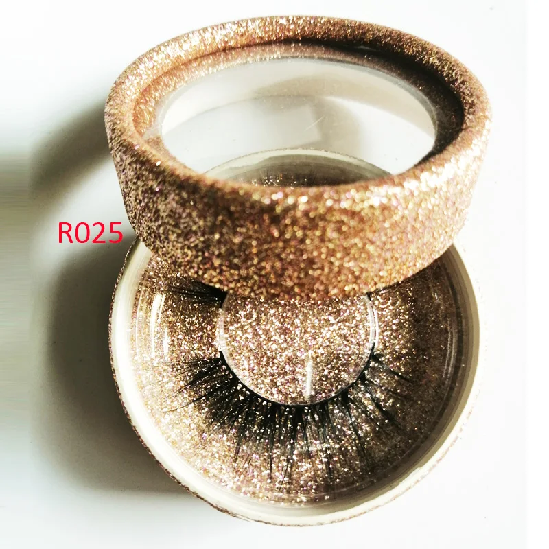 Объемные Накладные ресницы 25 мм натуральные объемные норковые для наращивания