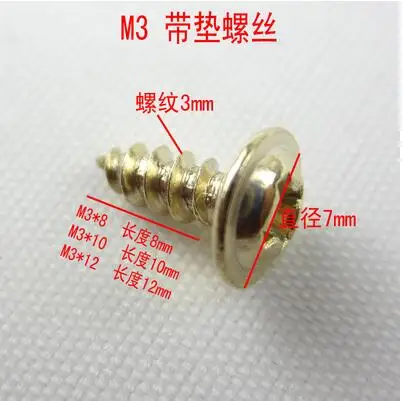 10 наборов медных вешалки для картин с винтами и крюком |