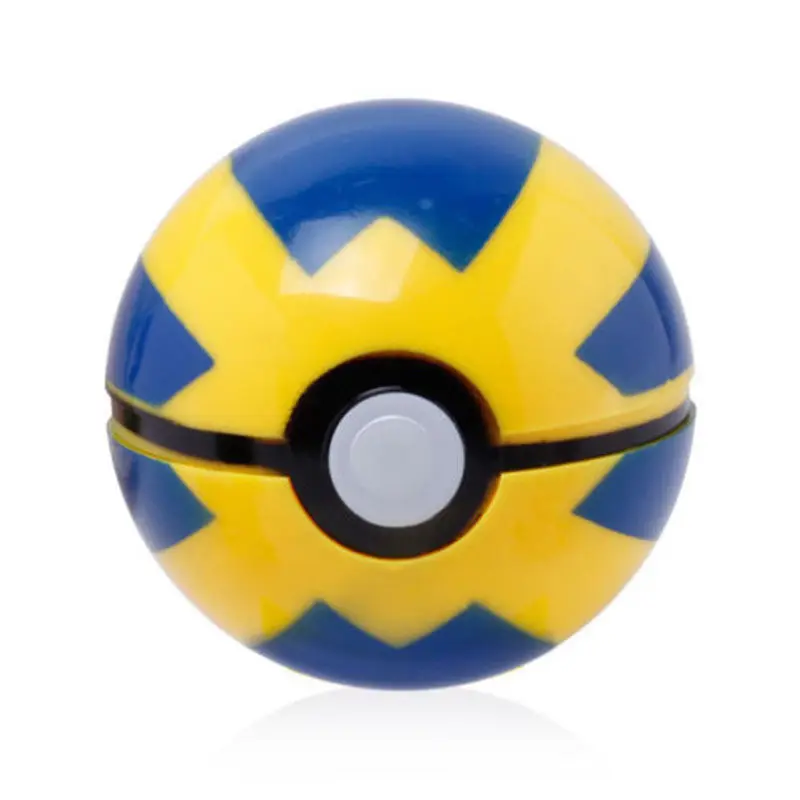 Fast 7 см милый Покемон мяч покебол PIKACHU Косплей Pop-up Poke Ball Детская игрушка подарок Горячая украшение для дома - Цвет: Fast