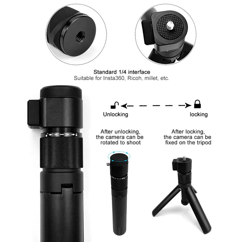Insta360 ONE X и один многофункциональный пули время комплект/аксессуары Вращающаяся ручка пули время комплект insta 360X