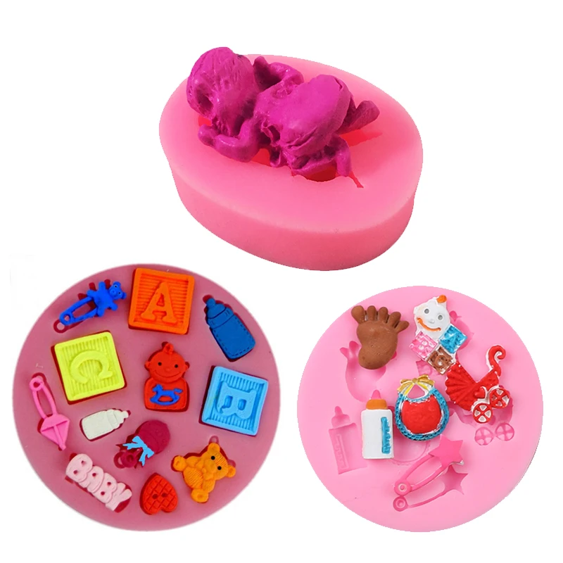 3 шт. силиконовые формы для детского торта | Дом и сад