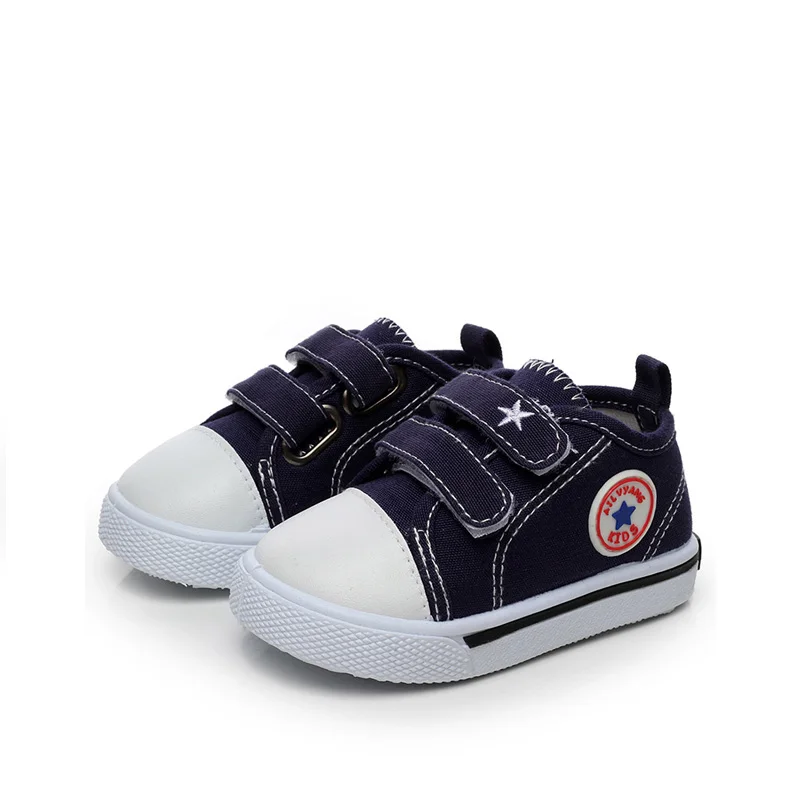 2017 children's canvas shoes baby boys girls toddler kids non-slip fashion sneakers comfortable casual for | Детская одежда и