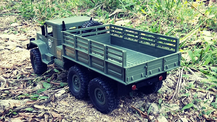 WPL B16 Урал 1:16 2,4G 6WD Rc автомобиль военный грузовик Рок Гусеничный командный Коммуникационный автомобиль игрушка
