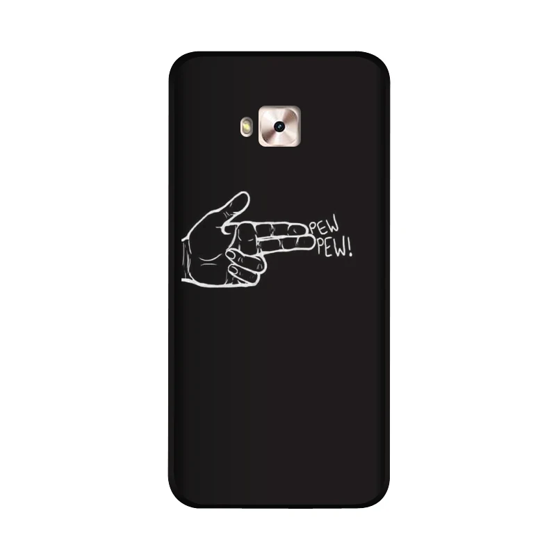 24 QAQsam Мягкий силиконовый чехол для Asus Zenfone 4 Selfie Pro ZD552KL чехол с рисунком Матовый Телефон для Asus ZD552KL Чехлы Funda - Цвет: 24