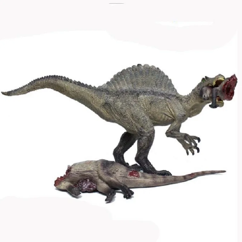 Парк Юрского периода Spinosaurus динозавр фигурка игрушка высокого моделирования