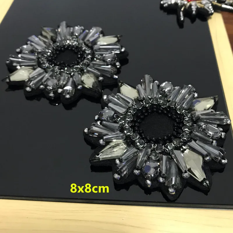 Стразы Звездные перекрестные нашивки креативная декоративная одежда 3D с