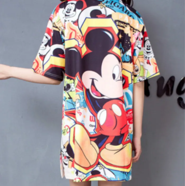 2018 новые женские oversize летняя футболка Для женщин Мода Повседневное круглым